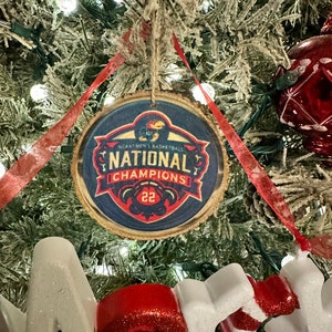 Kansas Jayhawks National championship Ornament or Coaster