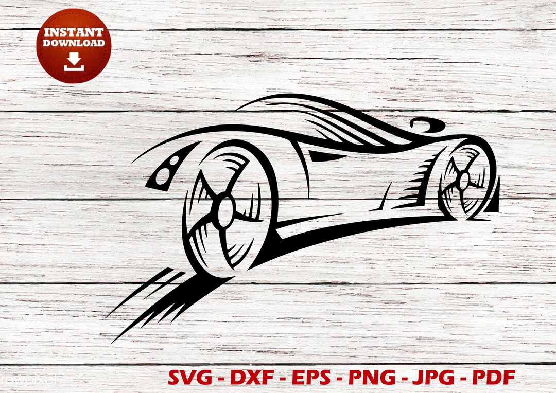 Evolution Racing Svg Racing Car SVG - Etsy Australia