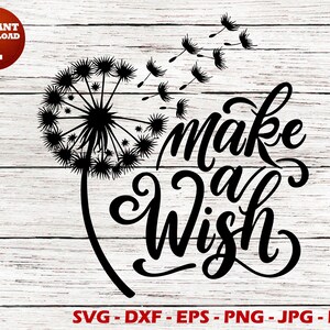 Make a Wish SVG