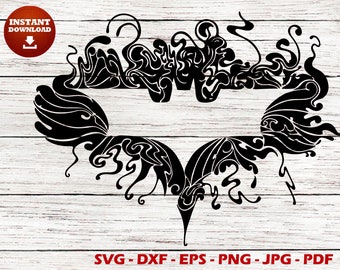 Vortici di pipistrelli SVG
