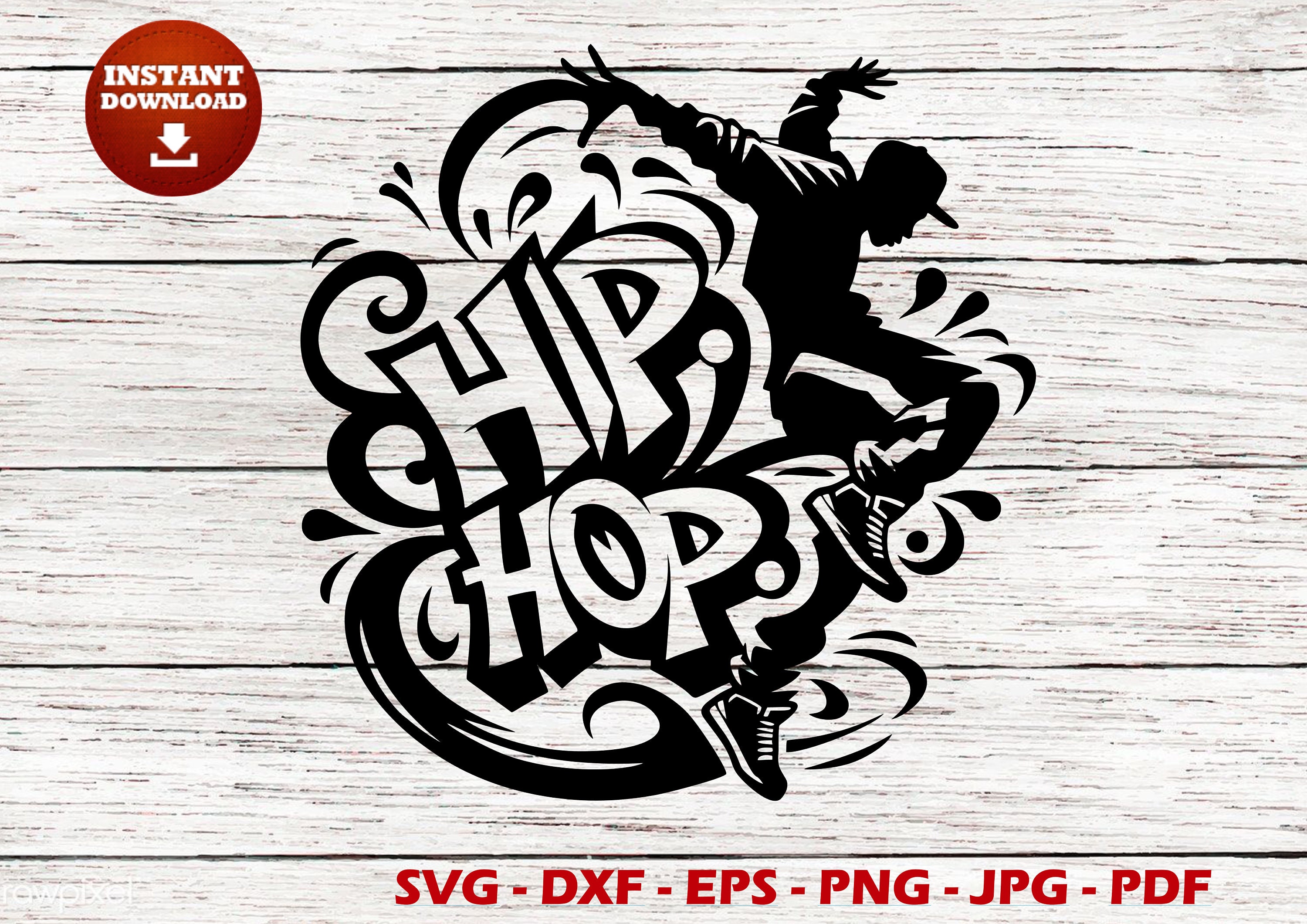 Hip Hop SVG, image size:3000x2121