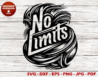 No limits SVG