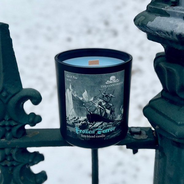 Frozen Terror Candle - Pine and Gin Scent