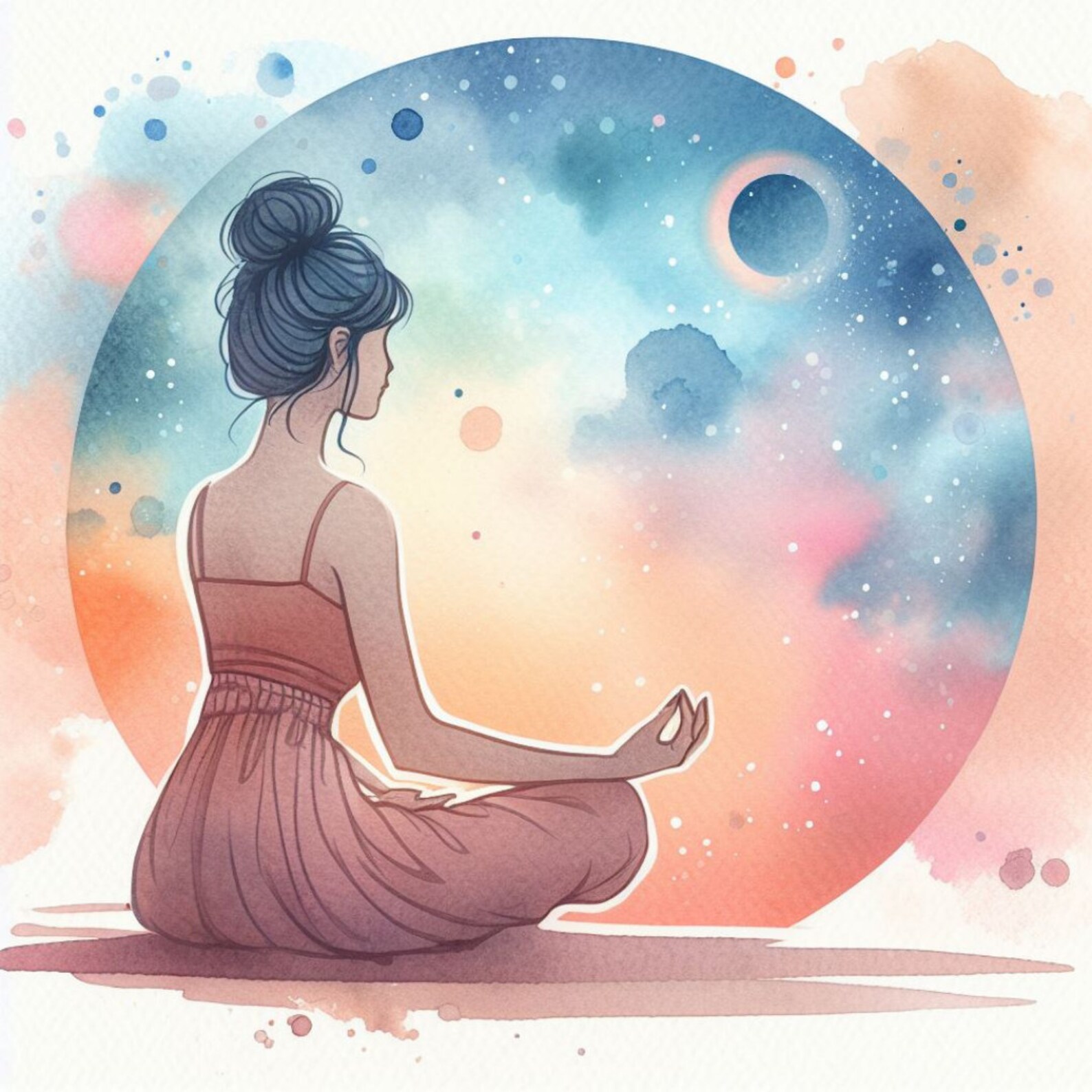 Buy Yoga Poster, Wall Art, Yoga Meditation, Yoga Art Wall Decor, Studio