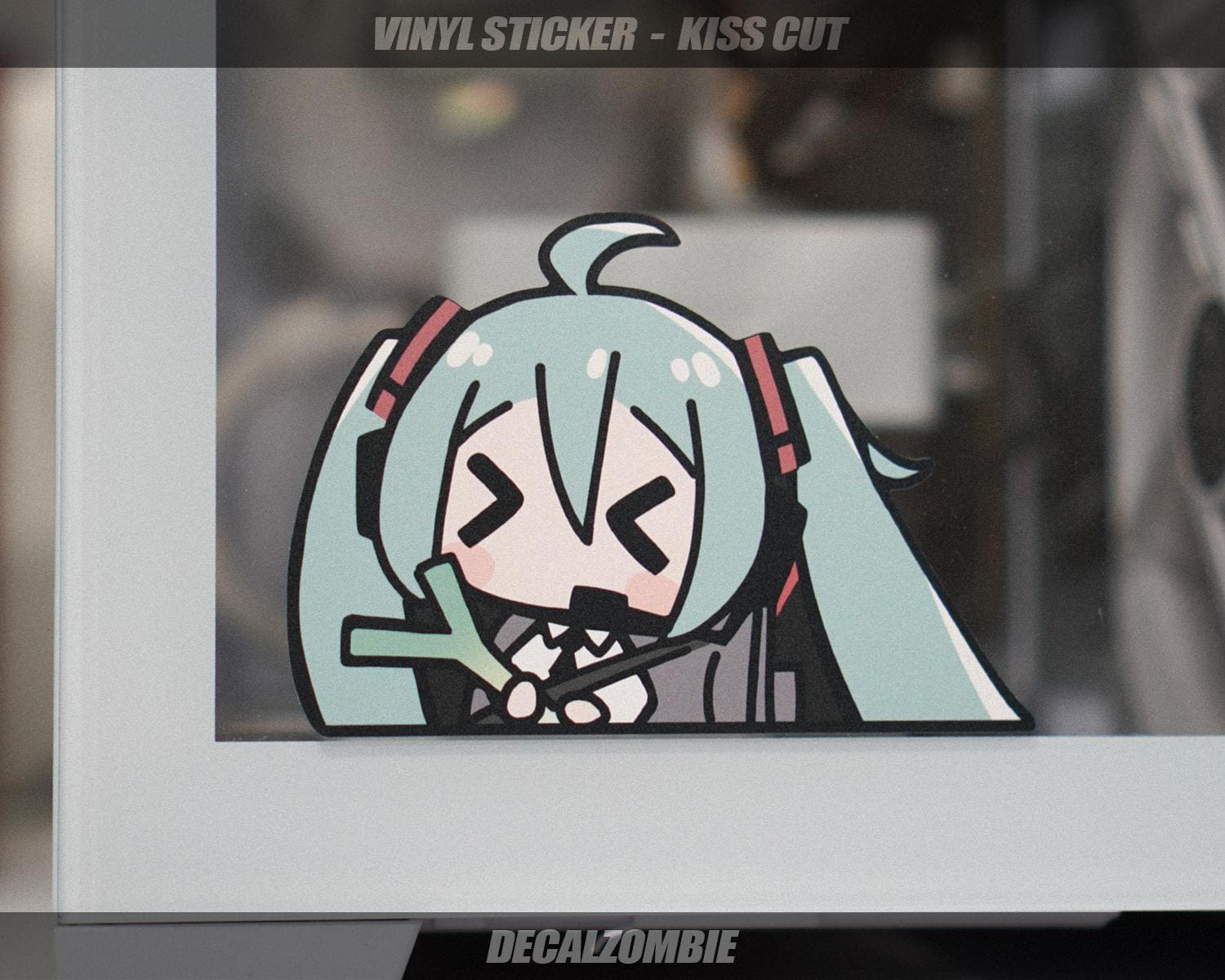 Miku Sorry Sticker Miku Passenger Princess ! - Vinyl Sticker | Vocaloid Miku Anime Peeker ...