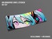 Hatsune Miku Holographic Vinyl Sticker | Vocaloid Hatsune Miku Peeker Sticker | Anime Peeker Sticker Anime Sticker Hatsune Miku Sticker 