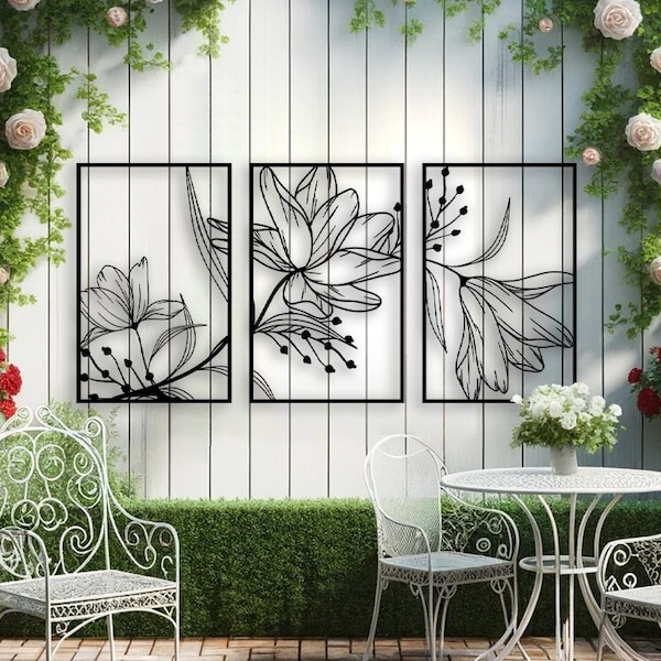 Metalen Rose Wall Art, metalen bloemen muur hangende kunst, bloemen muur teken, metalen decor, bloemen wand decor, Rose kunst, Inwijdingsfeest cadeau