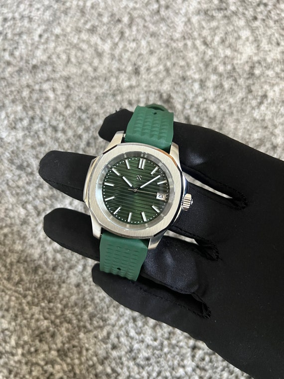 Namoki seiknaut Green Dial Ready to Ship Etsy Canada