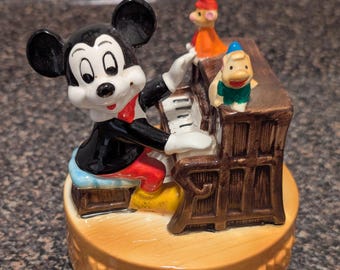 Mickey Mouse Magic Toy Chest - Multi-action Music Box by Enesco