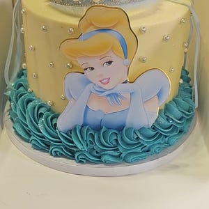 Cinderella  cake topper