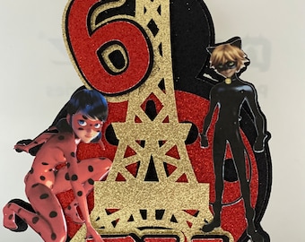 Miraculous cake topper