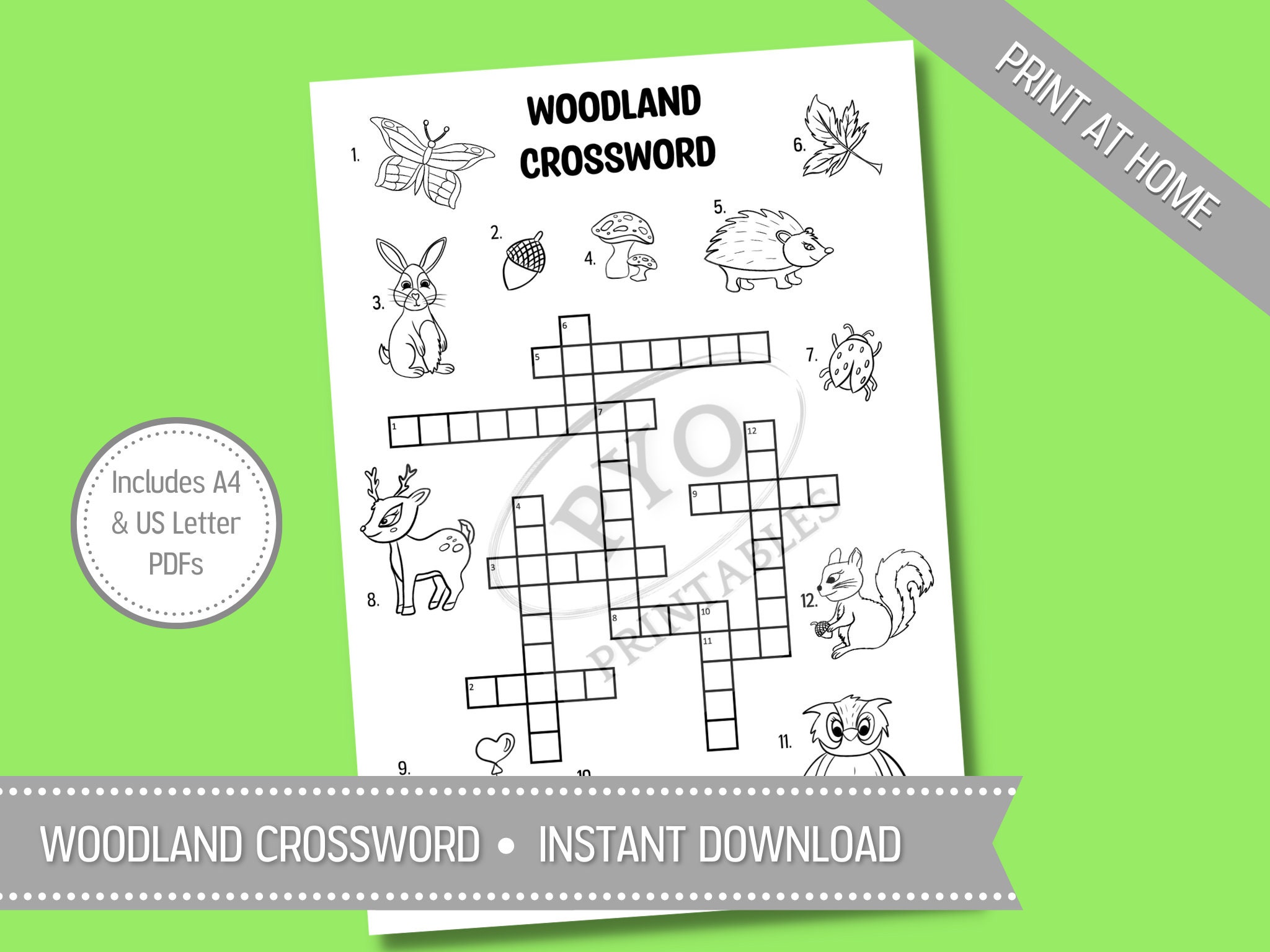 Mom Crossword - Etsy
