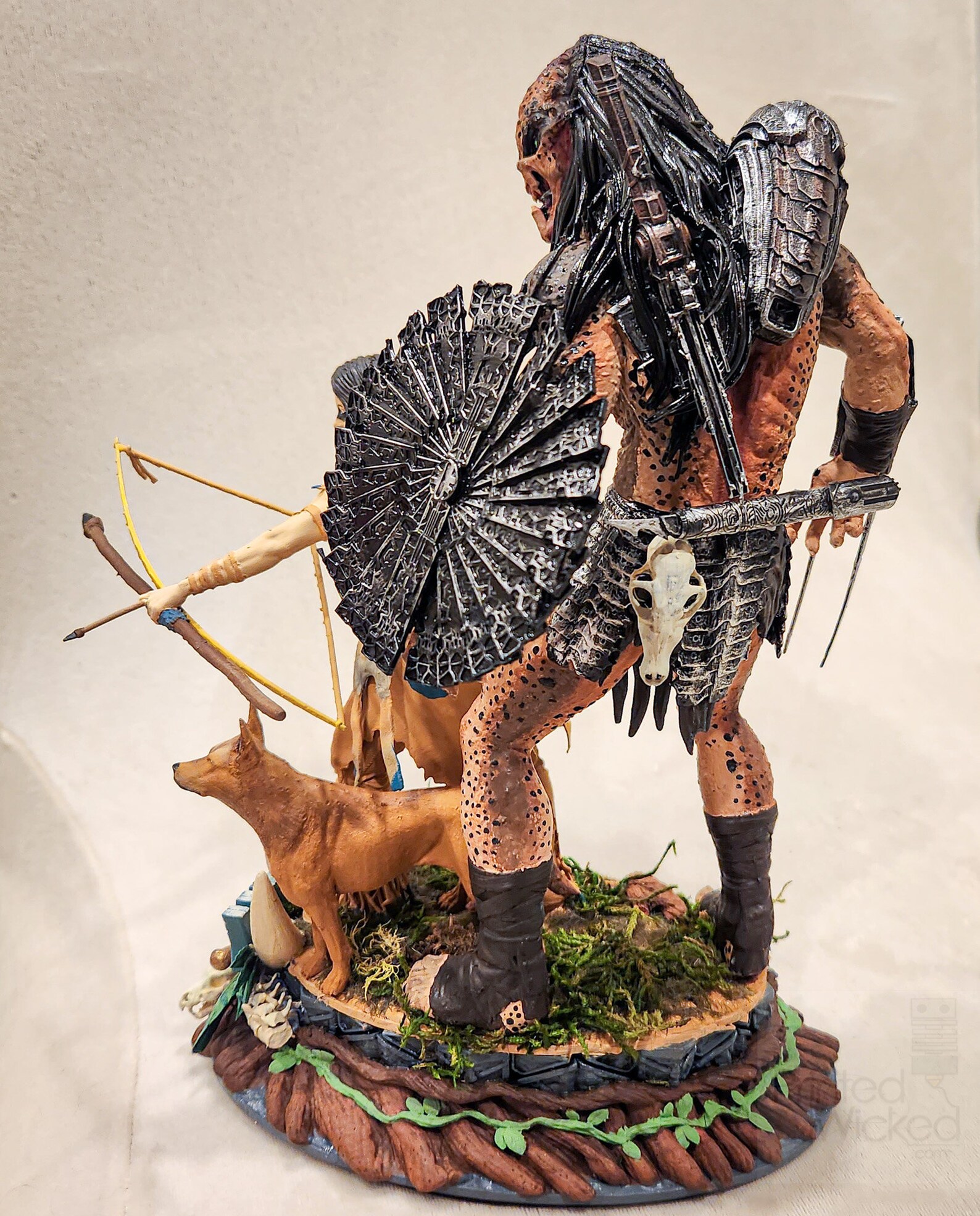 Feral Yautja Predator Diorama Sculpture From Prey Hand Etsy Israel