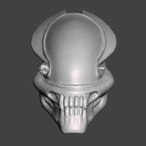 Predator Bio Mask Yautja Casco para NECA HIYA HOTTOYS Figura de acción a escala - Xenomorph Serpent Concept ¡Personaliza tus juguetes!