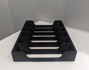 Hard drive stand for six 3.5" SLIM drives (typically Seagate)