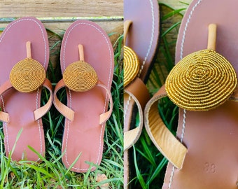WOMEN'S LEATHER SANDALS