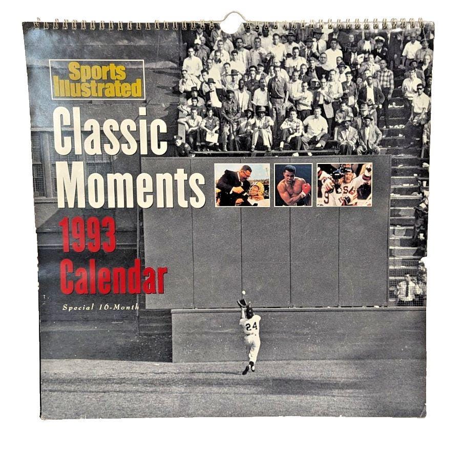 Sports Illustrated Calendar - Etsy