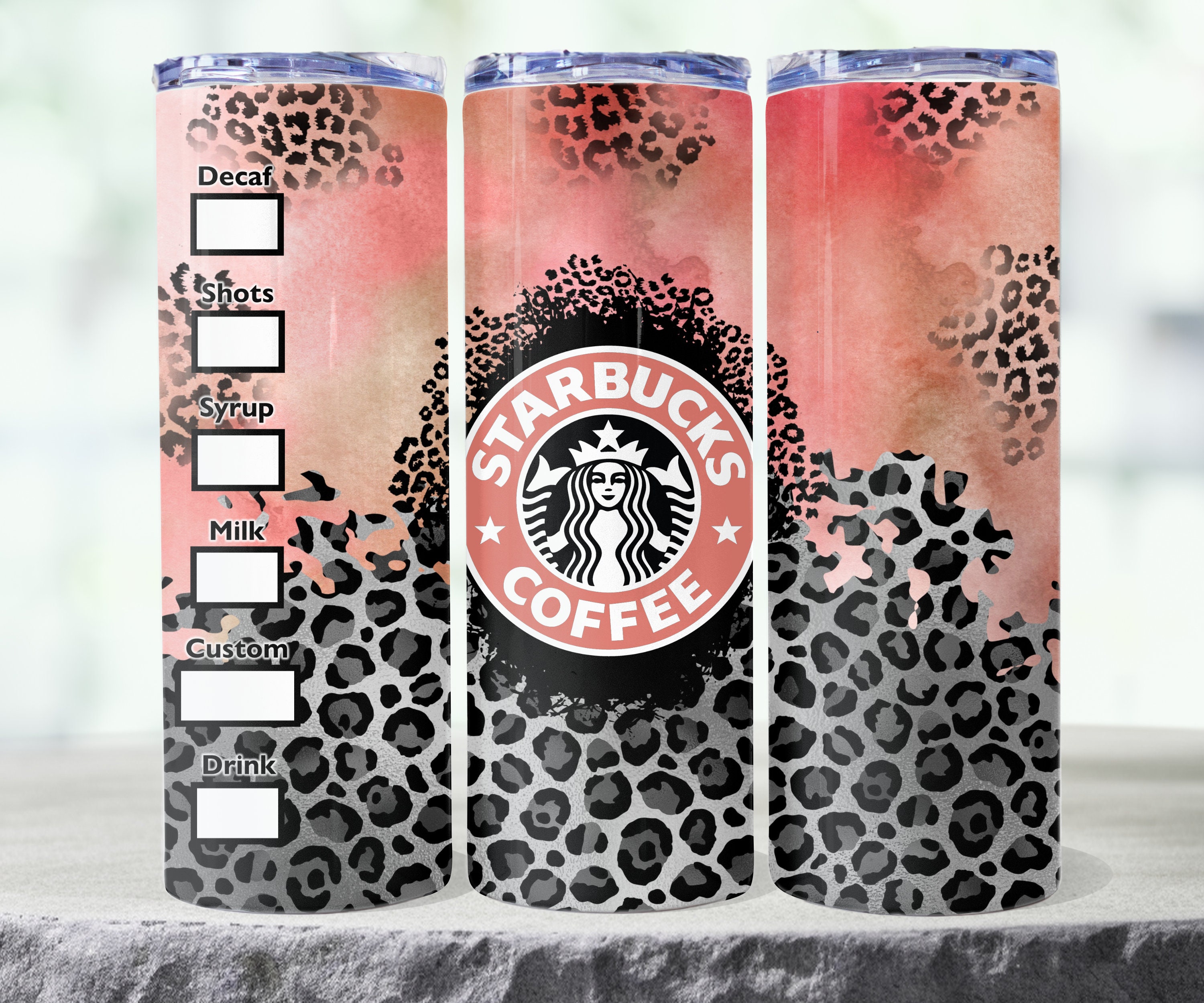 Starbucks Coffee Sublimation Tumbler – Crafty Witch Design