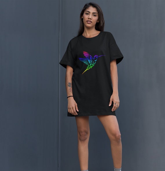 Organic Cotton T-shirt Dress Night 