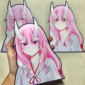 Anime Motion 3D Waterdichte Sticker [Laptop, Auto]