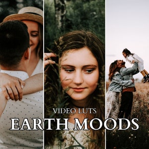 EARTH MOOD LUTs Color Grading | Video Luts | Video and Photo | Mobile and Desktop | Lumafusion | Premiere Pro | Da Vinci | Final Cut Pro