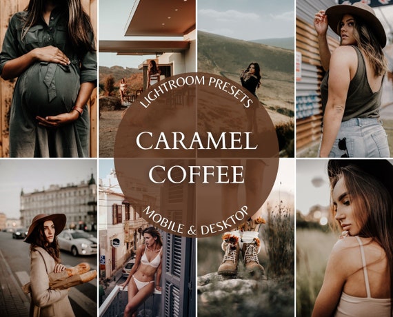 20 Lightroom Presets CARAMEL COFFEE Presets Mobile And Desktop Presets Moody Blogger Presets for Lightroom Clean Moody Instagram Filter