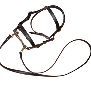 Snaffle Bridle Reins for Hobby Horse, Basic Single Bridle for Hobbyhorse, Removable Browband, Hobby Horse Tack imagem 4