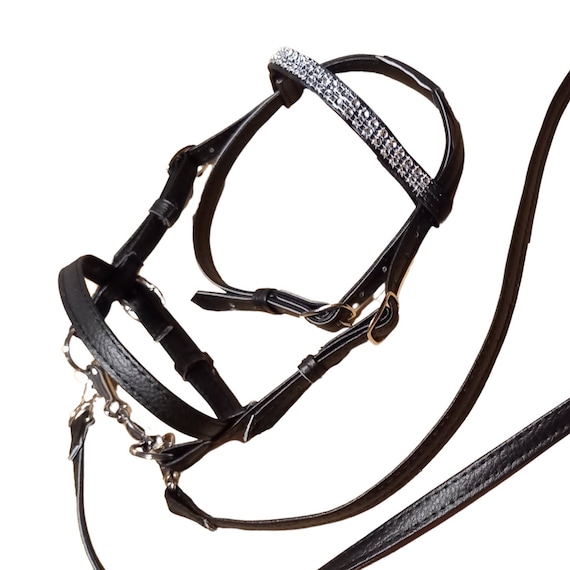 Snaffle Bridle Reins for Hobby Horse, Basic Single Bridle for