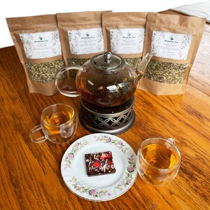 Blossoms Tea 100% Natural Organic Wild Harvested Caucasian Herbal Tea 2.65oz /75 g