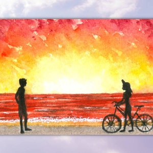 Abenteuer Postkarten I Sunset Reunion