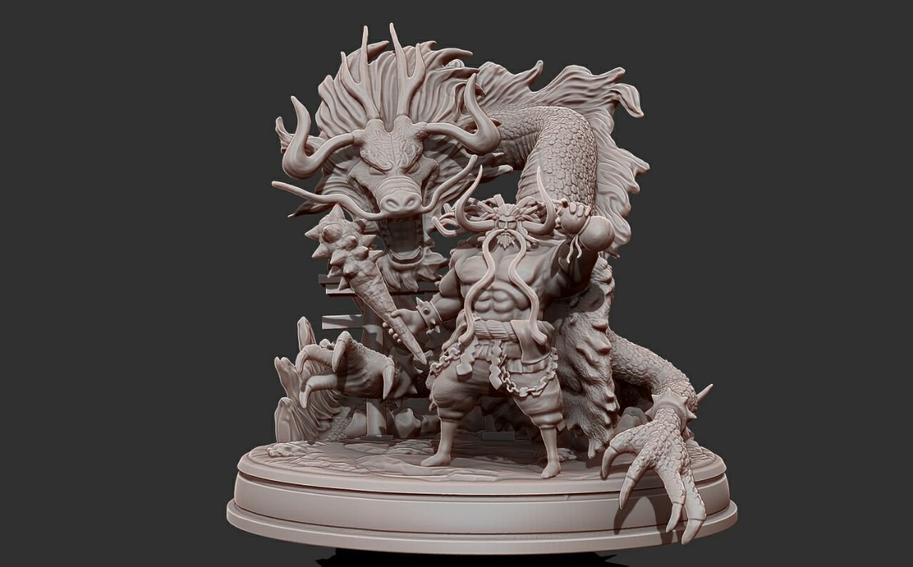 Anime 3d Stl 3d Printer and Cnc Figure STL File 3D Model Print - Etsy