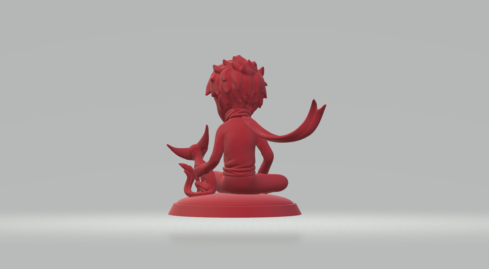 3D file Little Prince Chess - Knight - Fox 🤴・3D printing idea to  download・Cults