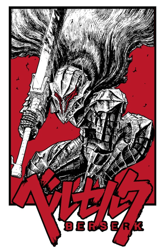 Berserker Fan Made Poster Digital - Etsy