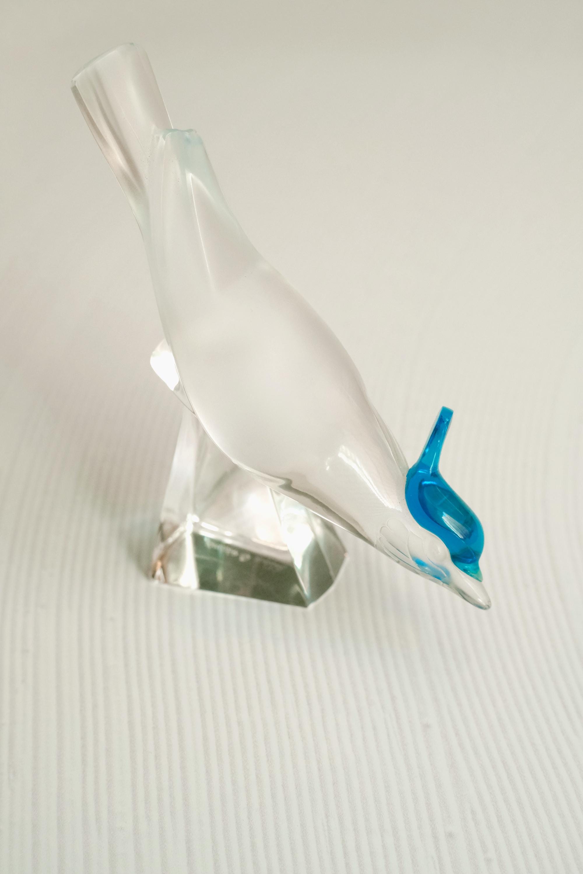 Lalique Blue Bird - Etsy