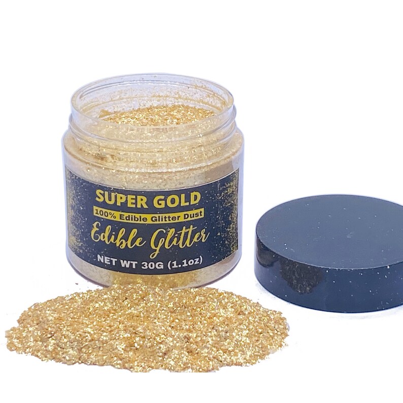 BULK 30G Edible Glitter for Drinks Cakes Gold Sprinkles Etsy