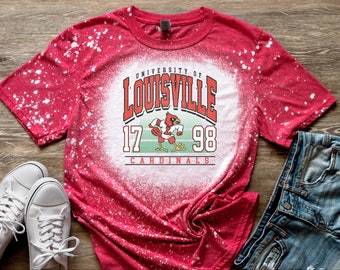 Louisville Cardinals T-shirt |Sweatshirt | Vintage Design