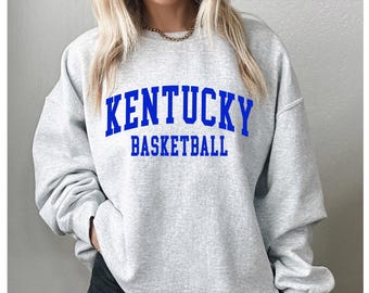 Kentucky Basketball Sweatshirt Unisex SEC UK Mark Pope