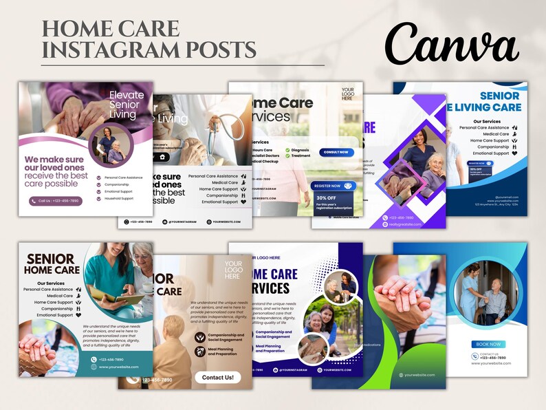 Home Care Posts Home Care Business Package: Contracts, Websites, Marketing (digital ...