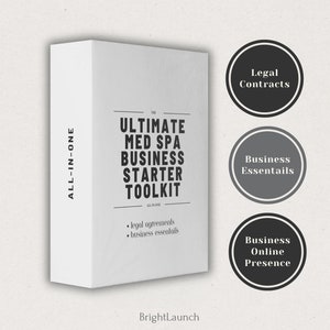 Medical Spa Business Toolkit: Legal Forms, Branding, Website Templates