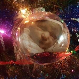 grief loss christmas ornament