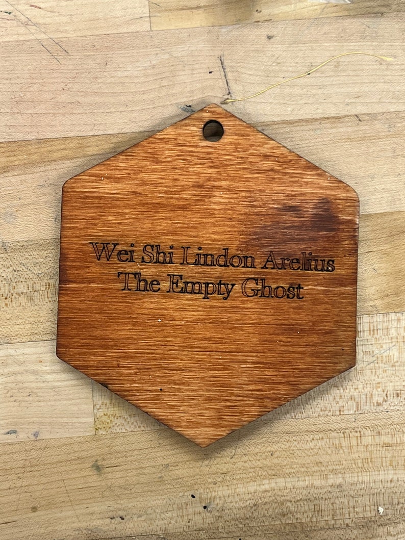 Cradle Unsouled Badge Engraved Wall Hanging Etsy