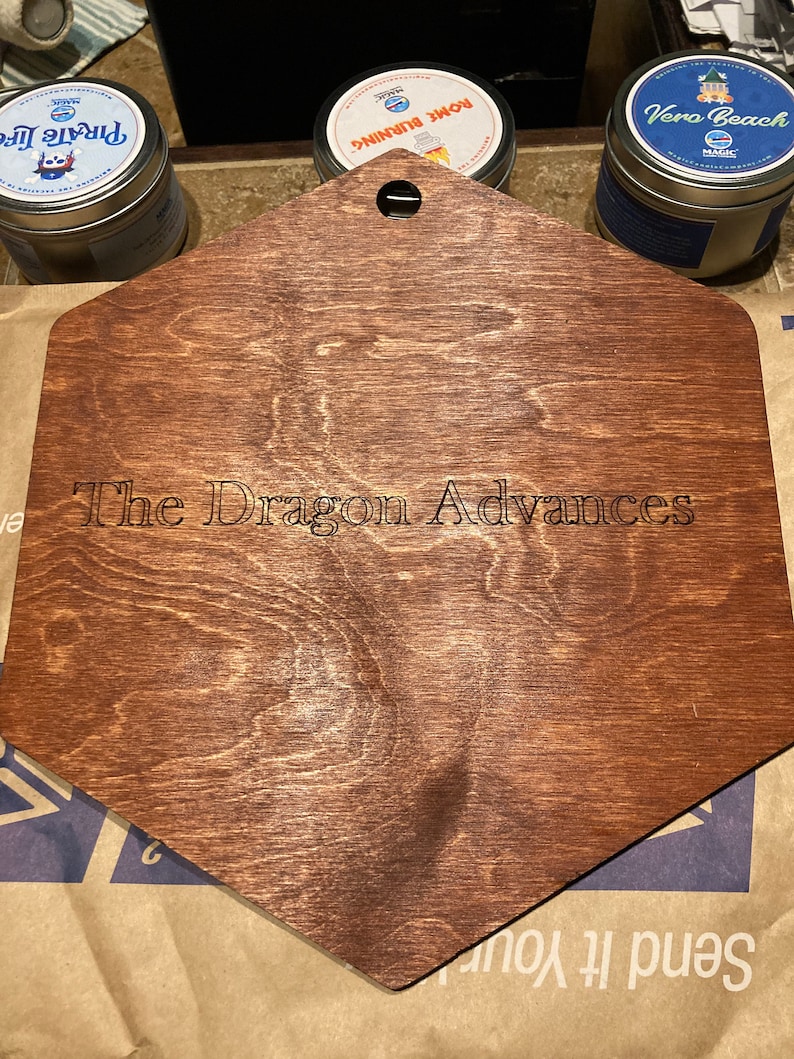 Cradle Unsouled Badge Engraved Wall Hanging Etsy