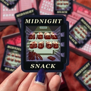 Midnight Snack - Vampire Sticker