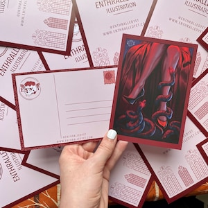 The Den RED [Limited Edition] - Gothic Print (Postkarte / A5)