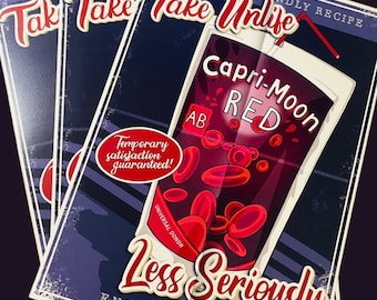 Ne prenez pas la vie au sérieux - Impression A4