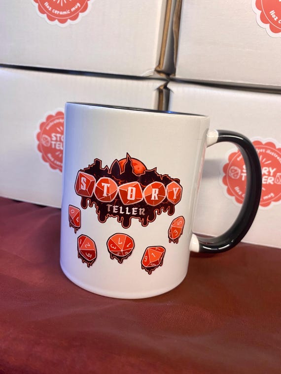 Storyteller Mug - 11oz Gothic Vampire Mug
