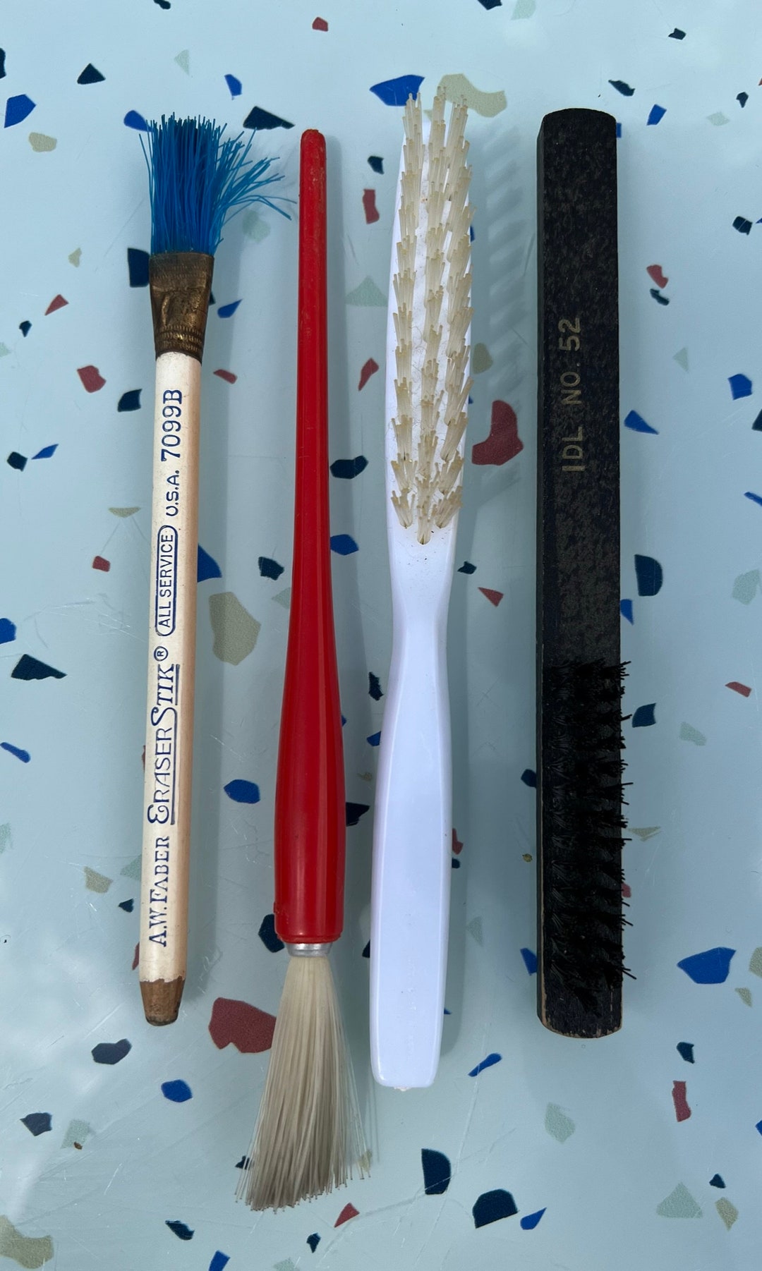 Vintage Typewriter Eraser & Brushes A.W. Faber Vintage 1960s Typewriter