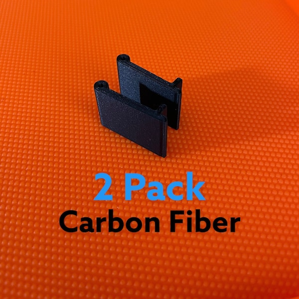 2 Pack Carbon Fiber Uniden SDS100 Battery Latch