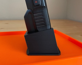 Angled Uniden SDS100 Non Slip Base Scanner Stand