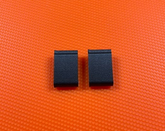 MHS75 2 Pack Carbon Fiber Uniden MHS75 Battery Door Latch Replacement Made in USA